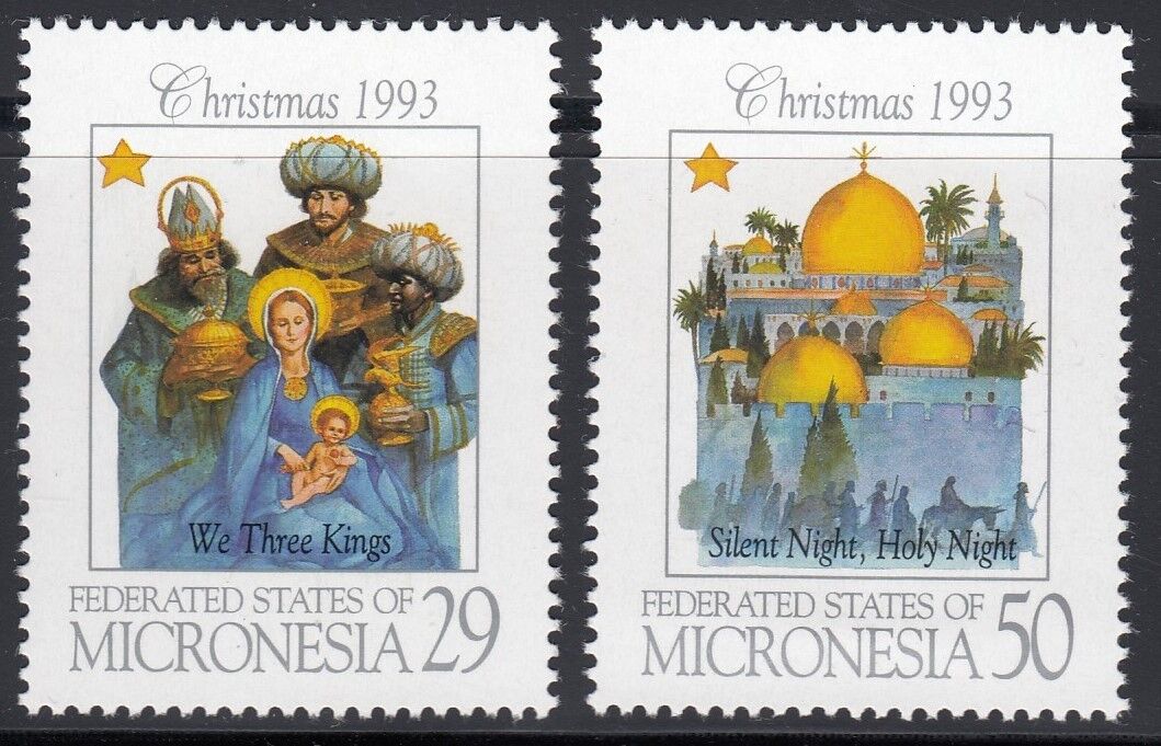 Mikronesien / Micronesia Nr. 317-318** Christmas 1993